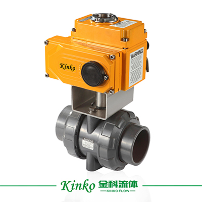 Electric Plastic Ball Valve